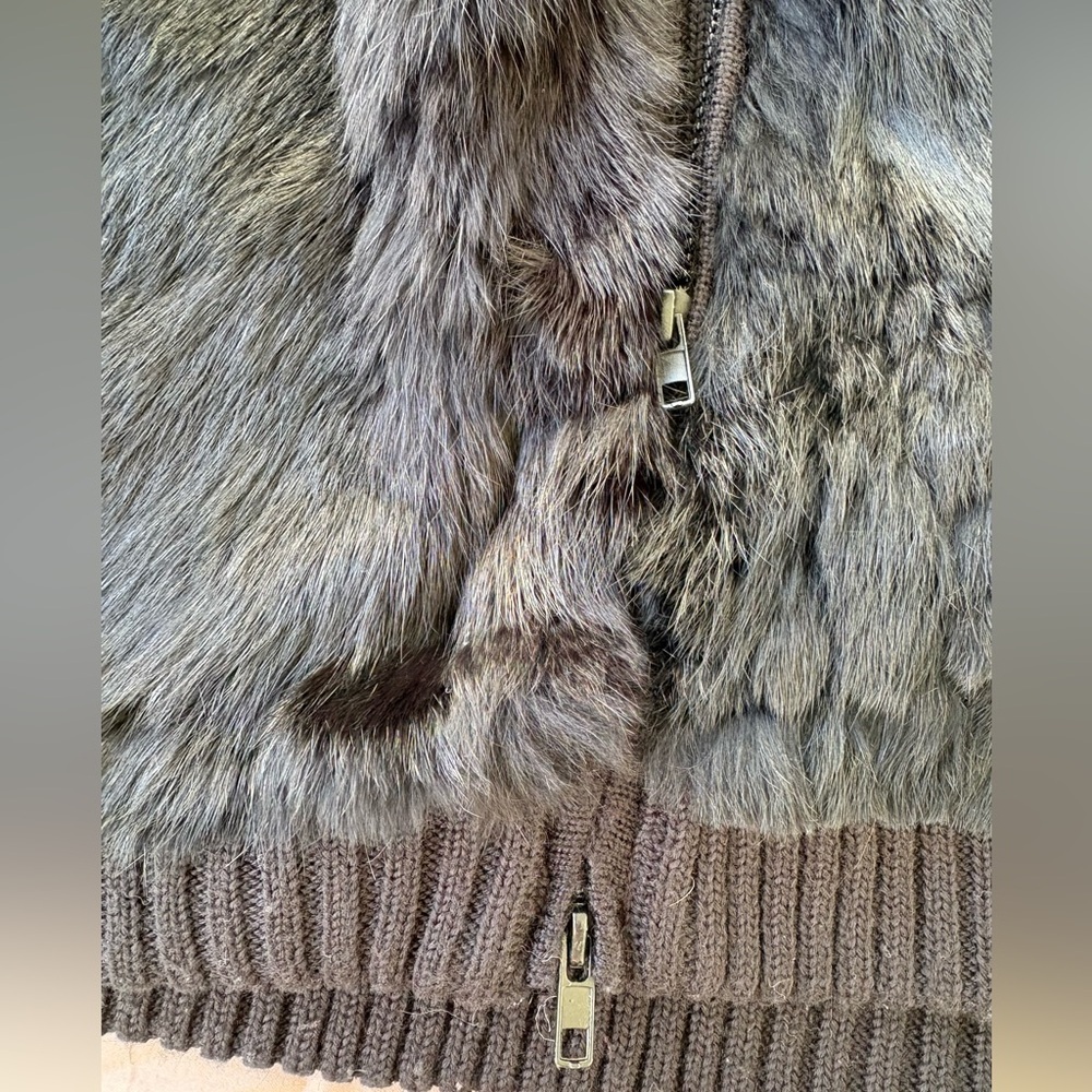 Danny Roberts - Authentic rabbit fur vest - size medium - Picture 3 of 8